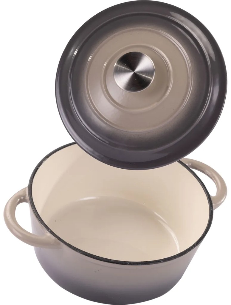 Lamart LT1301 Hrniec liatinový Iron 22 cm, 2,7 l, 2,7 l