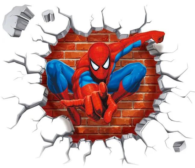 Samolepka na zeď Spiderman Marvel