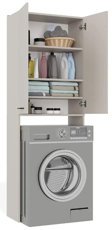 Koupelnová skříňka nad pračku POLA DD kašmírová