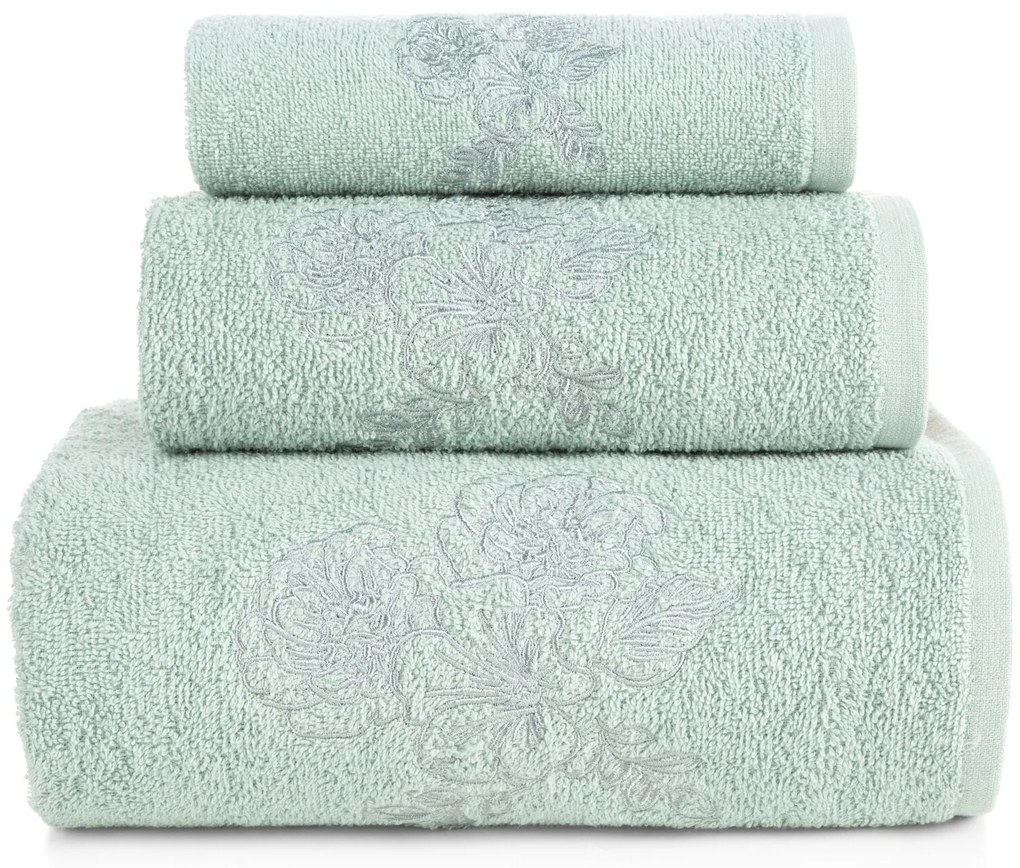 FROTÉ UTERÁK MELANI SADA 1KS 30X50 CM, 1KS 50X90 CM, 1KS 70X140 CM TMAVOMÄTOVÁ