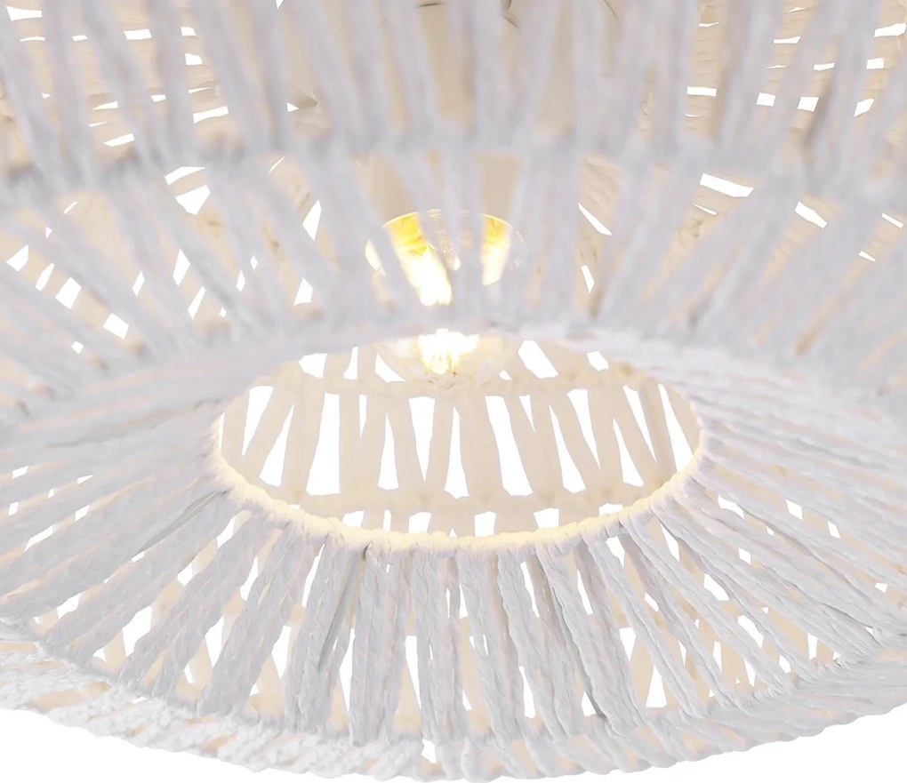 Inteligentné retro stropné svietidlo biele vrátane Wifi A60 - Lina