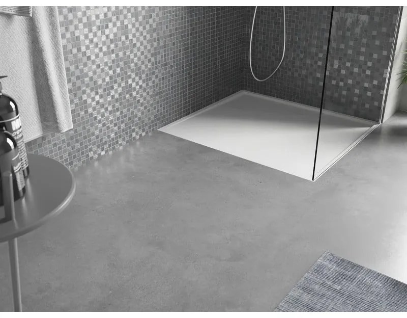 Mexen Amon, SMC obdĺžniková sprchová vanička 100 x 90 cm, biela, 4F109010