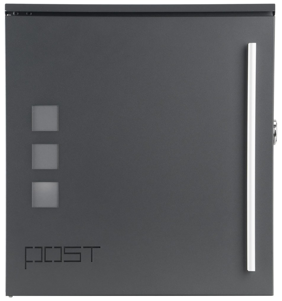 Poštová schránka MILUZ antracitová