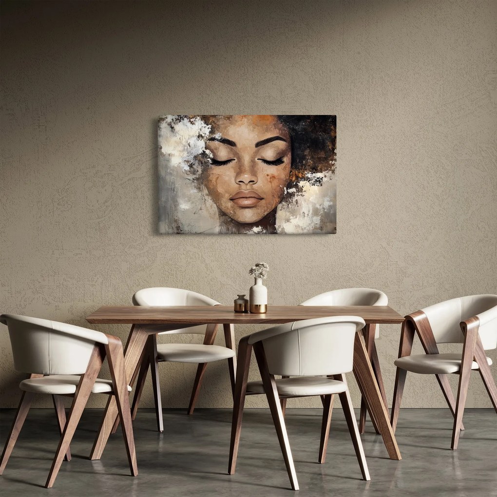 Obraz - Portrét ženy (90x60 cm)