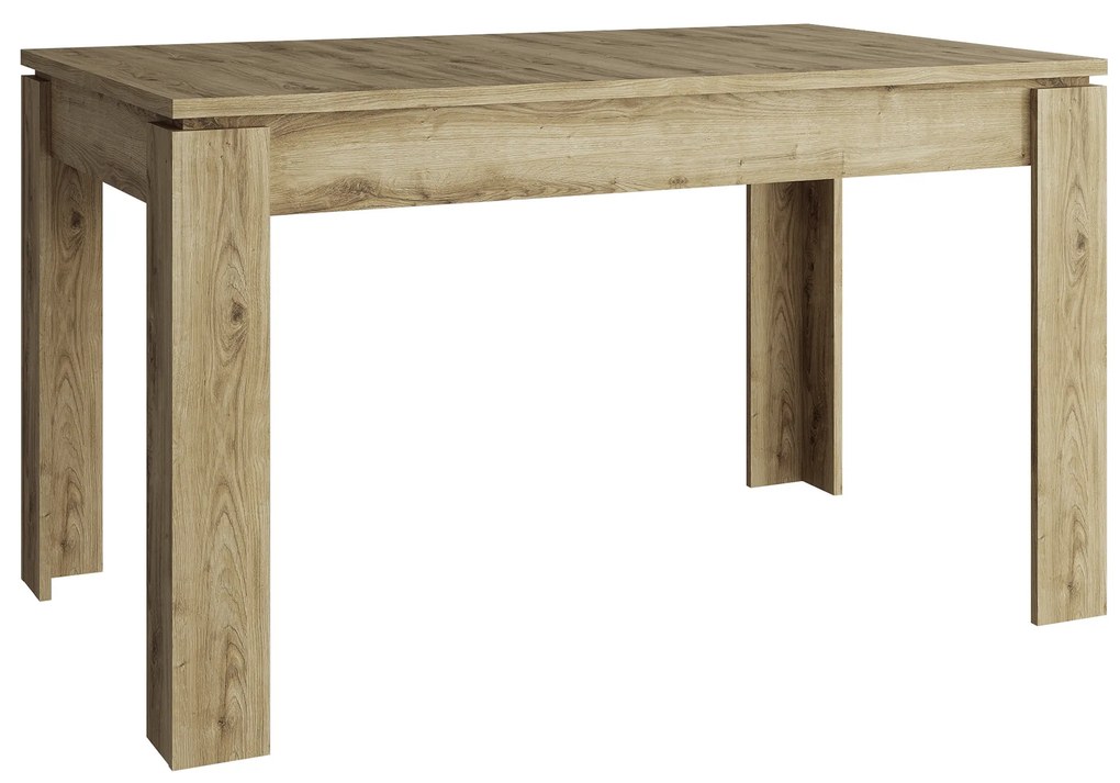 Rozkladací stôl, 132/175x80 cm, dub navarra, DORSI
