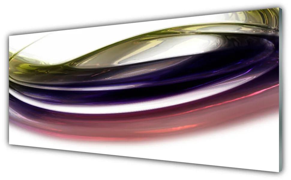 Obraz na akrylátovom skle Abstrakcia umenie 125x50 cm