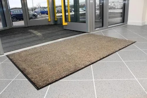 COBA -  COBA Vstupná vnútorná rohož MICROFIBRE DOORMAT 90x150 cm (béžová, hnedá, čierna, fialová)