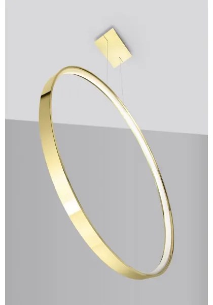 Thoro TH.248 - LED Luster na lanku RIO LED/50W/230V CRI90 3000K pr. 78 cm zlatá