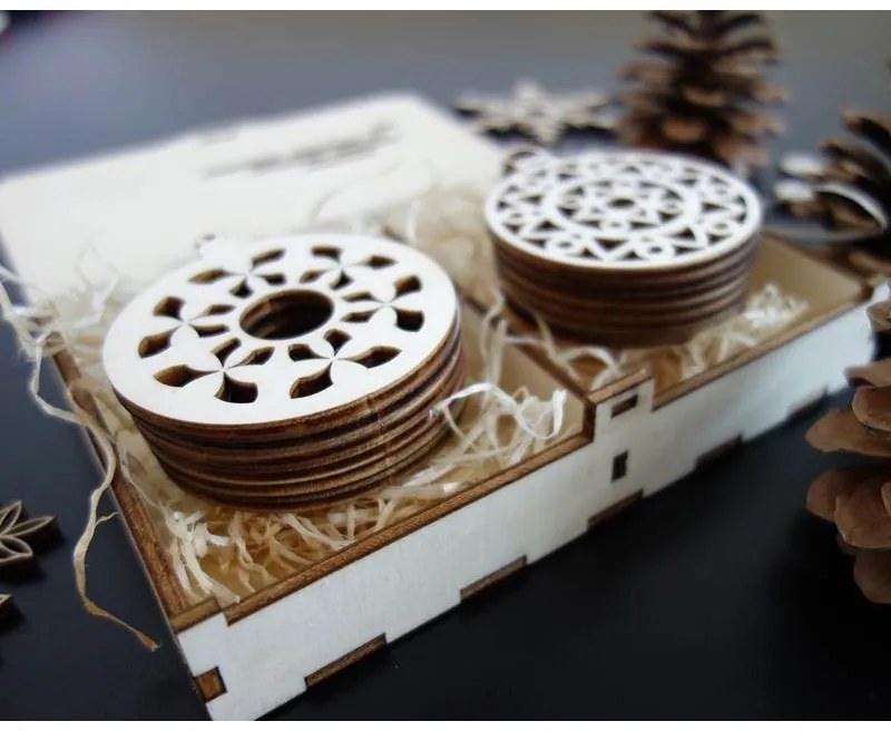 Ozdoby z dreva a plastu, Vianočné a Veľkonočné ozdoby, drevené doplnky PR0043-Christmas decorations