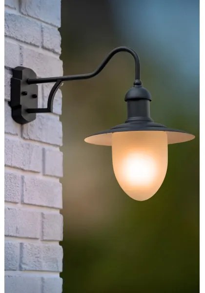Lucide 11871/01/30 - Vonkajšie nástenné svietidlo ARUBA 1xE27/60W/230V IP44