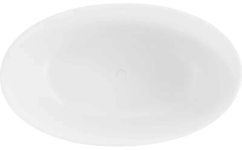 Mexen Parma, voľne stojaca vaňa z konglomerátu 160 x 95 cm, biela matná, 57231609500