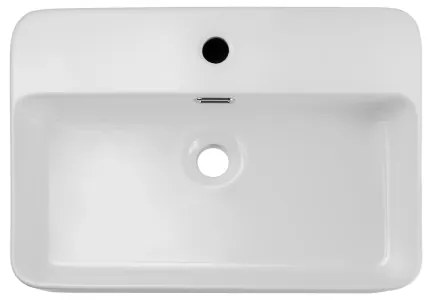 COMAD TRUST 2 WHITE (E-6282) - Umývadlo na dosku TRUST 55x38 cm lesklá biela