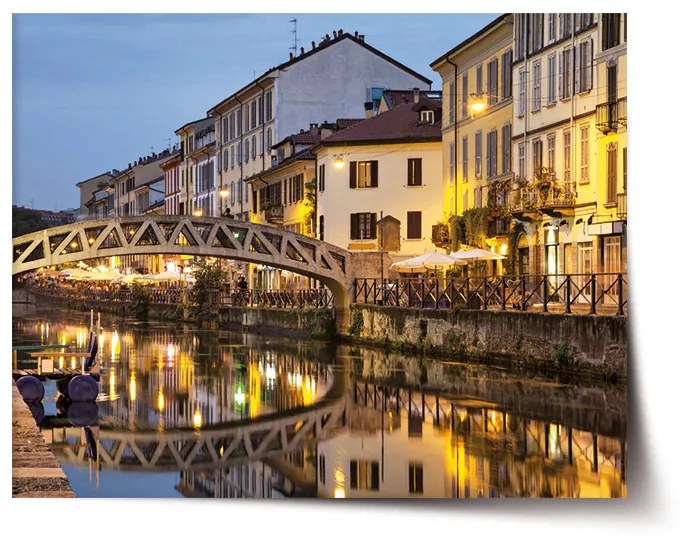 Sablio Plagát Mesto - 120x80 cm