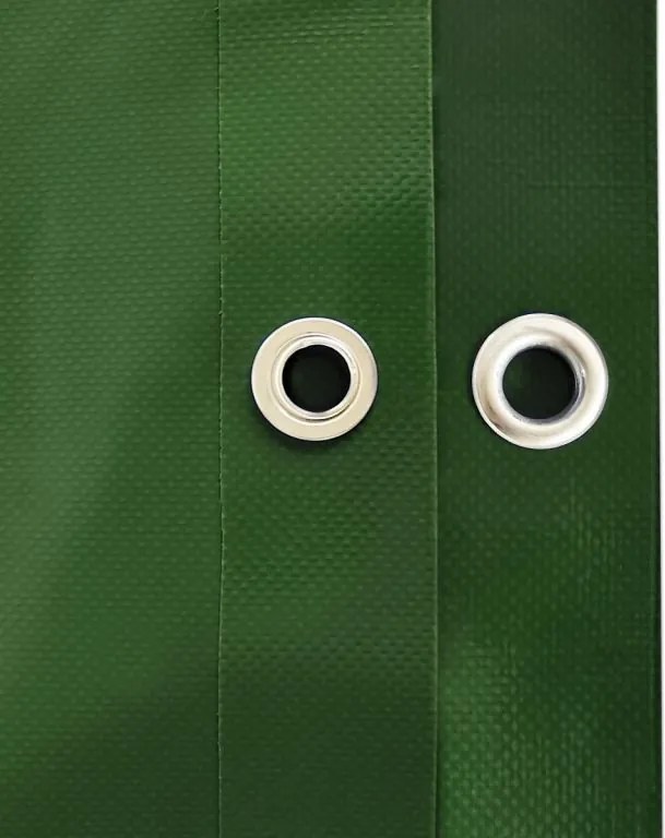 JAGO Plachta 650 g/m², hliníkové oká, zelená, 5 x 8 m