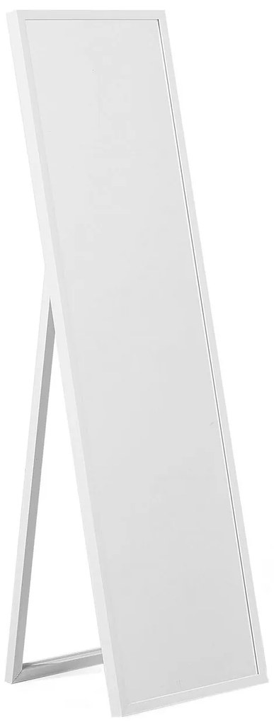 Zrkadlo biele 40 x 140 cm TORCY Beliani