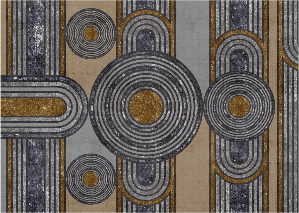 Sklenený obraz - Dekoratívne vzory (70x50 cm)
