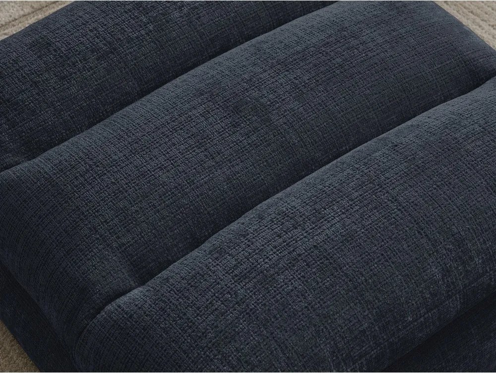 Tmavomodrá ženilková podnožka Neil – Bobochic Paris