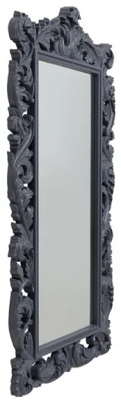 Valentina barokové zrkadlo sivé 100x190 cm