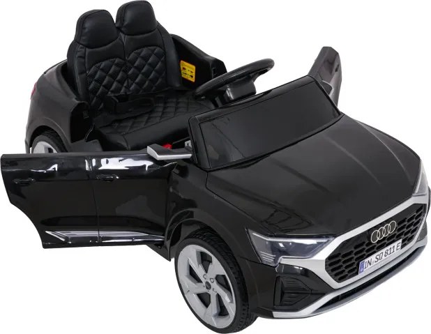 Elektrické autíčko Audi SQ8 čierne / sivé