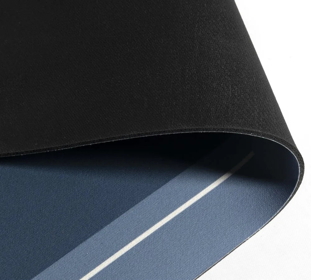 Aqualine Aqualine, Kúpeľňová predložka 60x120cm, absorpčná, modrá, PCD012V