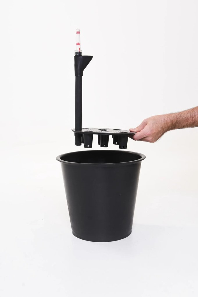 Indikátor stavu závlahy RIEGO, plast, priemer 21 cm, čierna