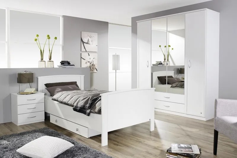 Šatníková skriňa Torrent, biela