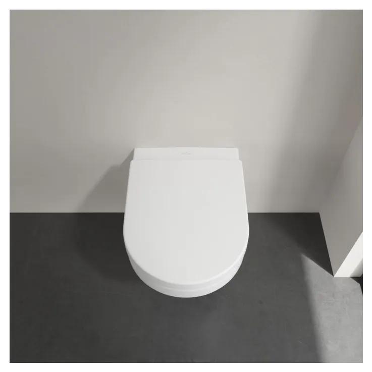Villeroy & Boch Architectura - Závesné WC 530x370 mm, rimless, alpská biela 5684R001