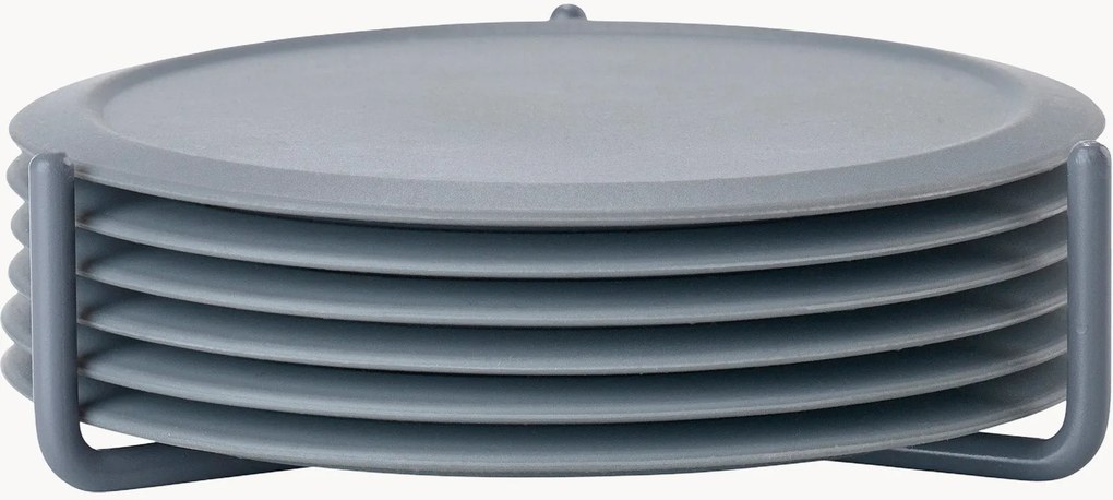 Silikónové podložky's držiakom Singles, 7 ks