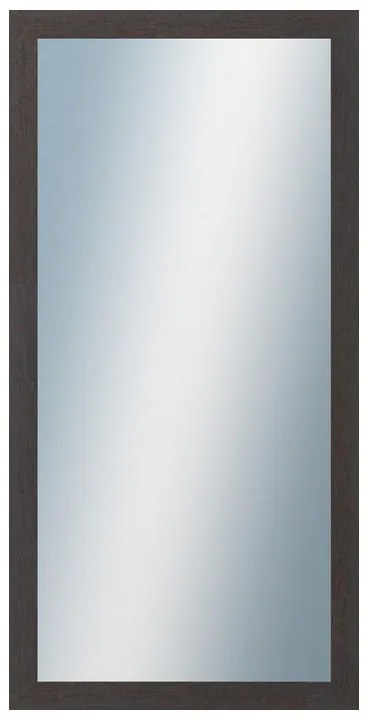 DANTIK - Zrkadlo v rámu, rozmer s rámom 50x100 cm z lišty RETRO tmavo šedá (2529)