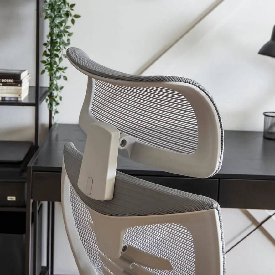 Kancelárske kreslo ergonomické otočné COLORADO sivé