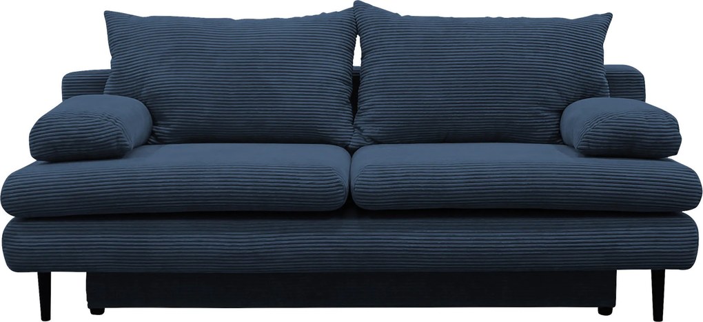 XXXLutz ROZKLADACIA POHOVKA, textil, tmavomodrá P & B - Sedačky - 001574003806