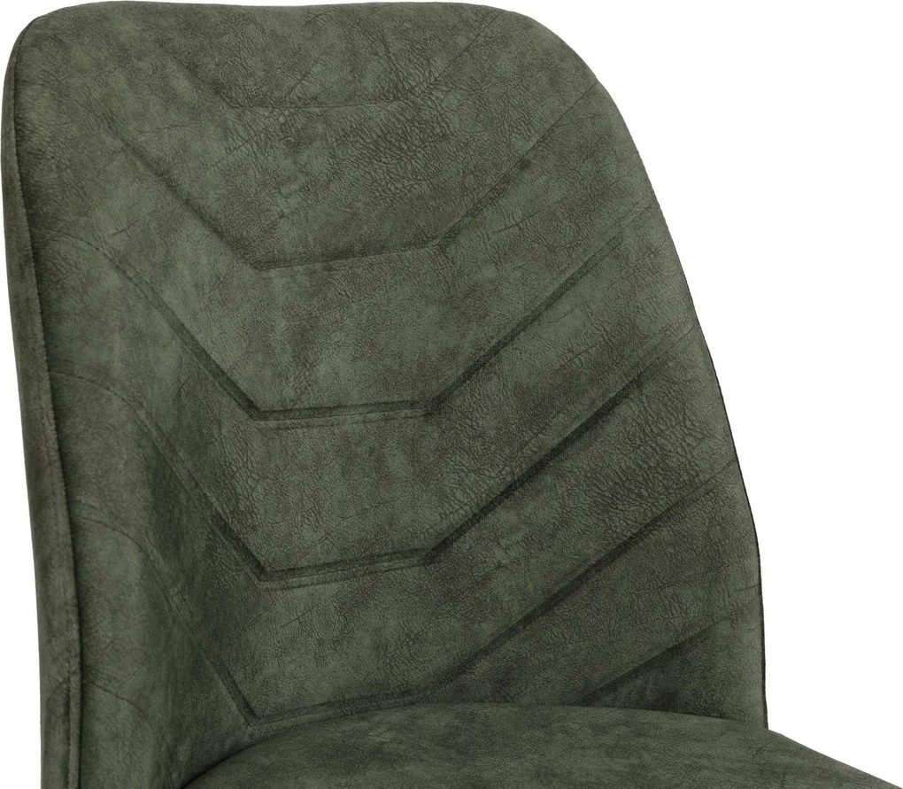 Sada 2 ks jídelních židlí Dallas 558 V2 ořech/zelená