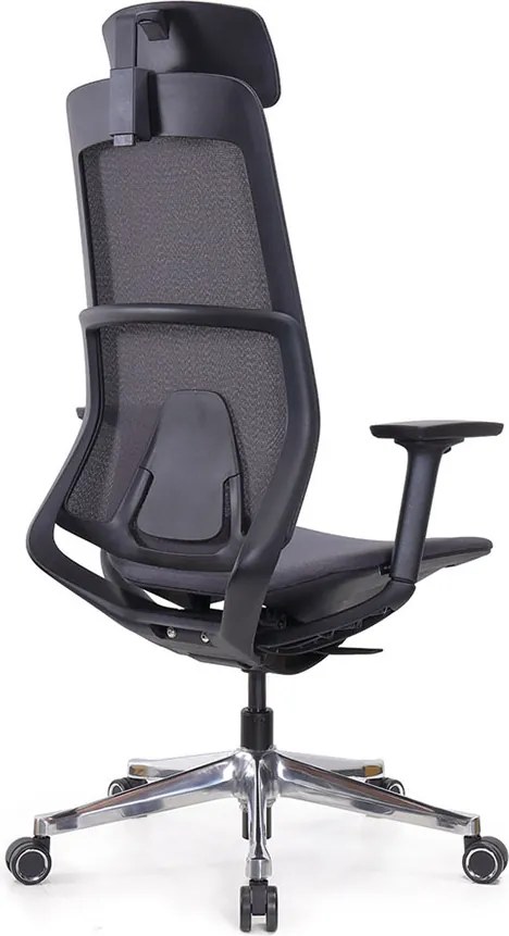 Ergonomická sieťovaná kancelárska stolička MOSH Airflow 406 – čierna