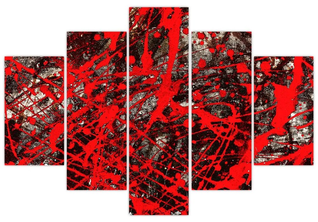 Obraz - Expresívne abstrakcie (150x105 cm)