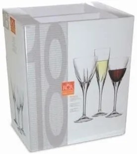 RCR FUSION SADA POHÁROV NA VÍNO A ŠAMPANSKÉ 18 KS