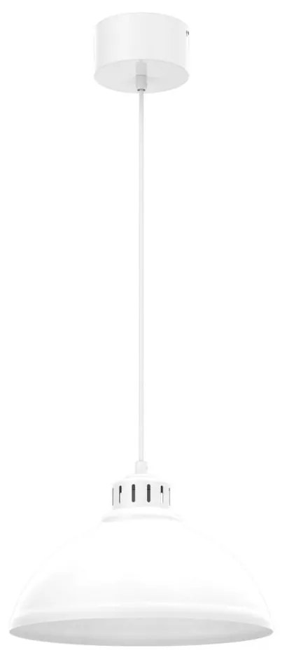 Luster na lanku SVEN 1xE27/15W/230V biela