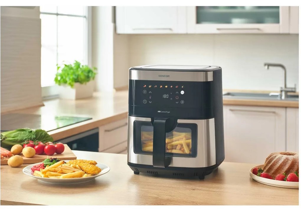 Sencor SFR 9000SS teplovzdušná fritéza