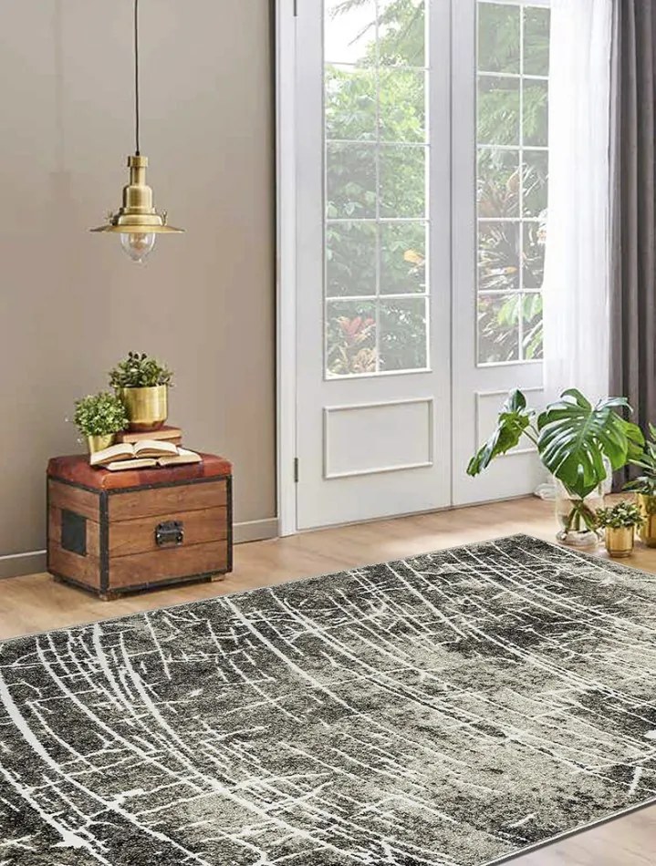 Kusový koberec Victoria 8007-944, 80x150, šedá, obývacia izba, B-line