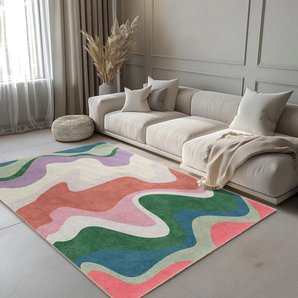Prateľný koberec 120x180 cm Squiggly Breeze – Mila Home
