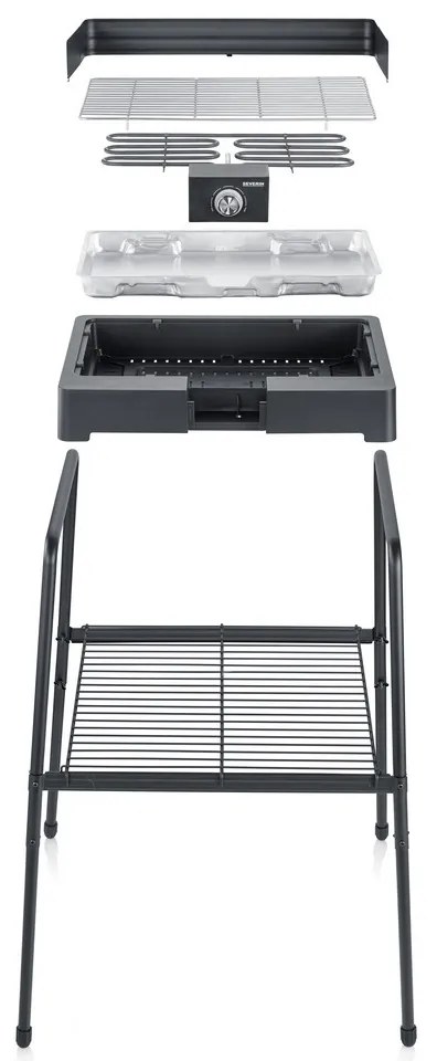 Severin PG 8566 stojanový gril s roštom