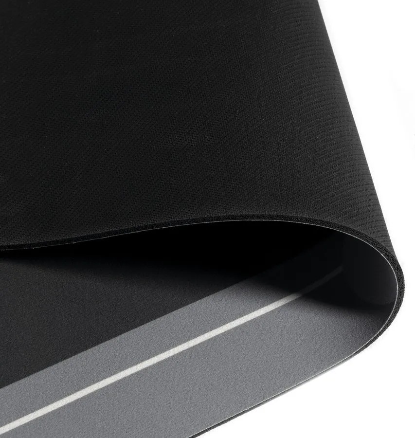 Aqualine Aqualine, Kúpeľňová predložka 60x120cm, absorpčná, šedá, PCD014V