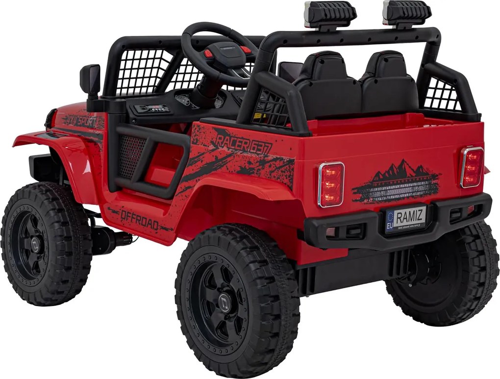 Ramiz Vozidlo OFF ROAD 4x4 SPORT Červená