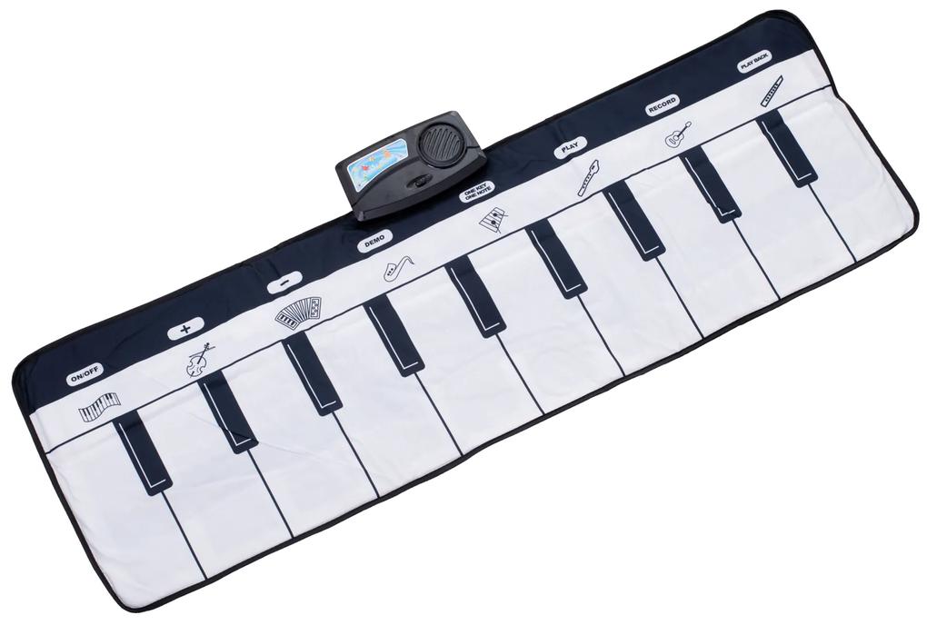 Klavírna klávesnica tanečná podložka nahrávanie