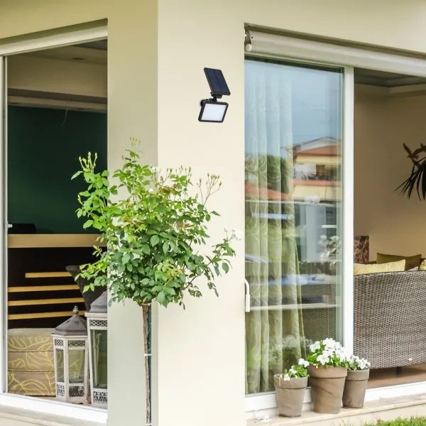 Rabalux 77011 - LED Solárny reflektor so senzorom KELNA LED/9,6W/3,7V IP44