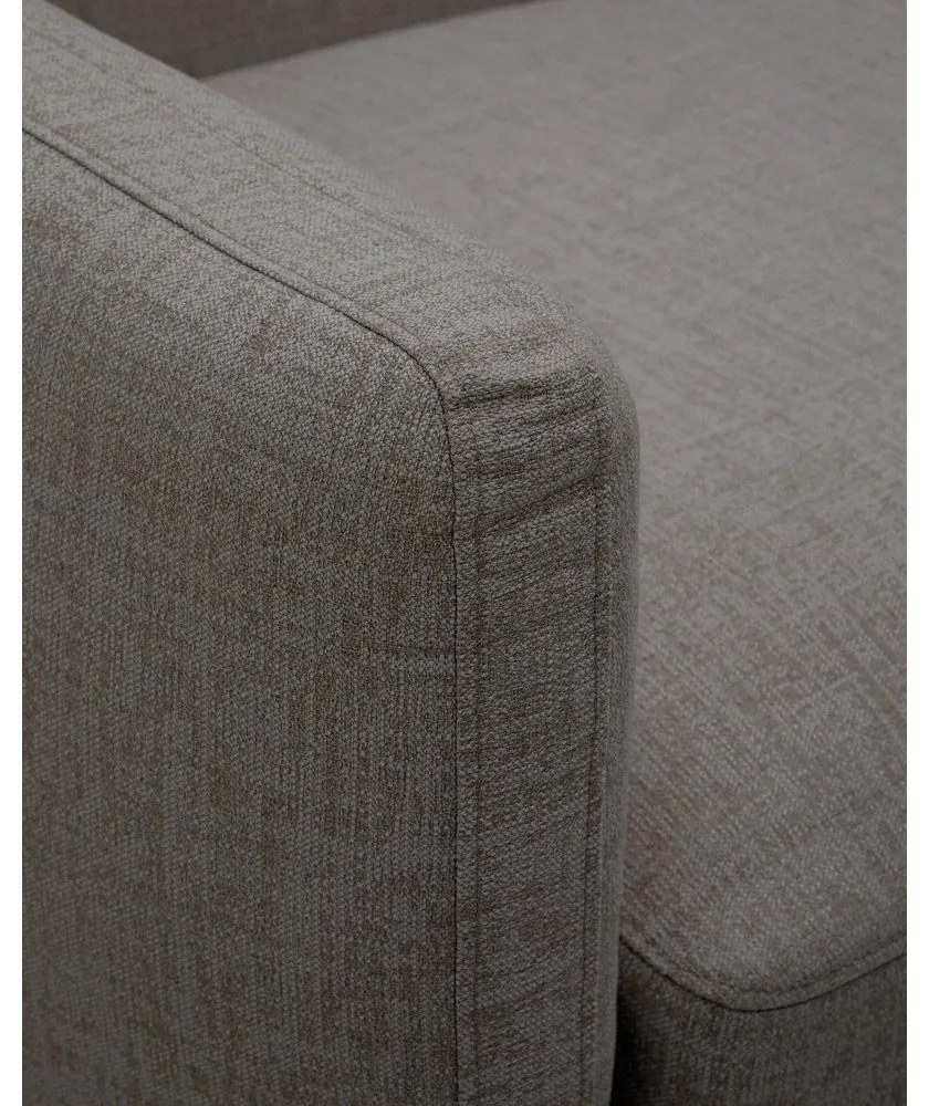 Sivá čalúnená záhradná pohovka Sorells – Kave Home