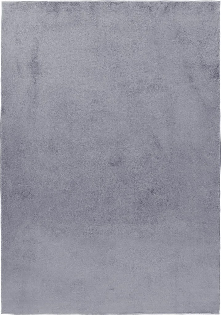 Ayyildiz, Kusový koberec Pouffy 5100 Grey, 80x150, šedá, obývacia izba