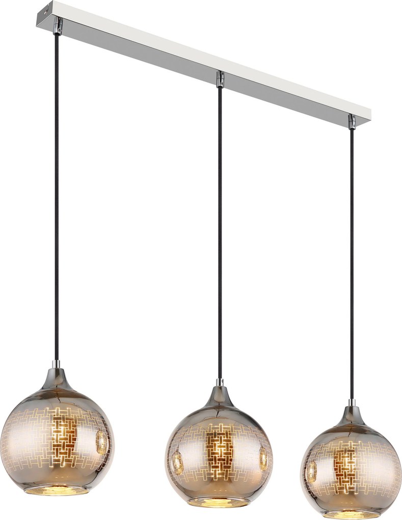 XXXLutz ZÁVESNÉ SVIETIDLO, 86/20/129 cm Collett's Monde - Online Only bytové doplnky - 0081811048