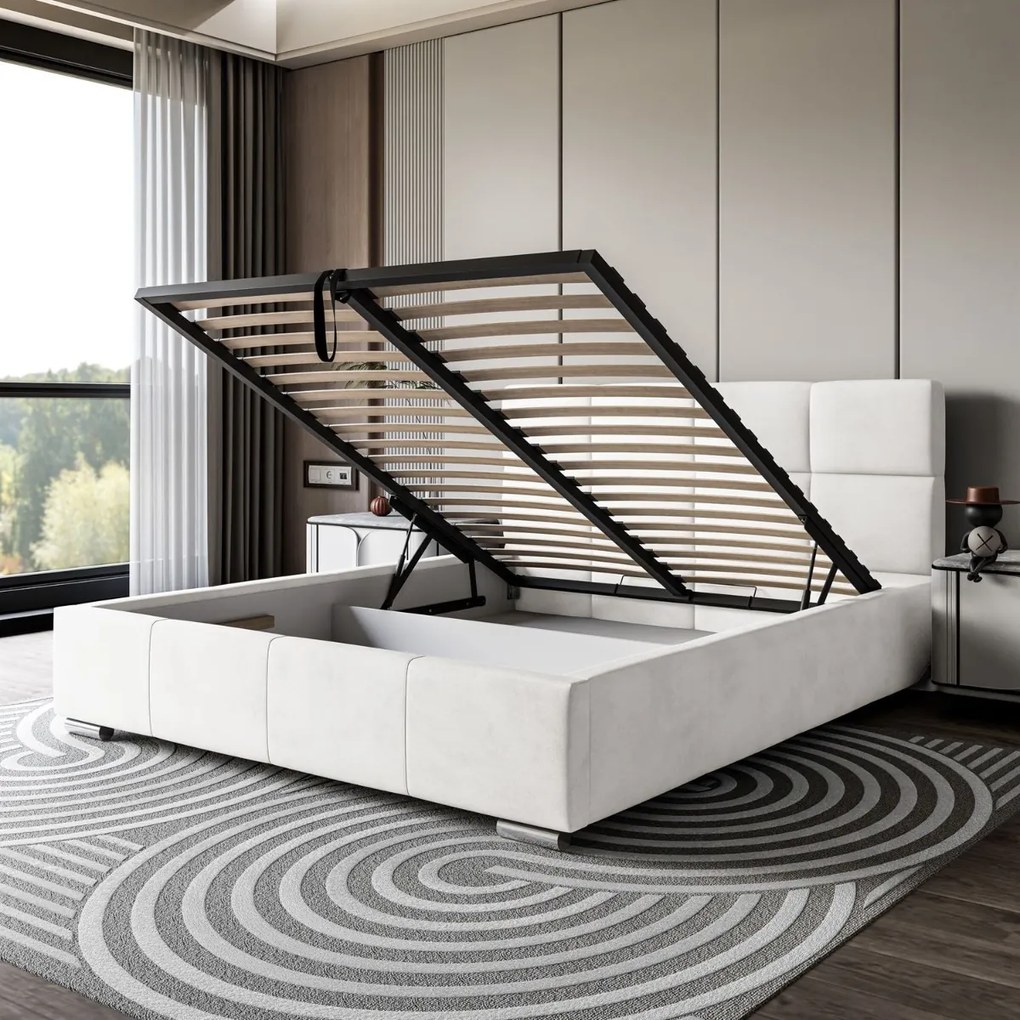 LUISI 160X200 ČALÚNENÁ POSTEĽ S ÚLOŽNÝM PRIESTOROM JASMINE 20