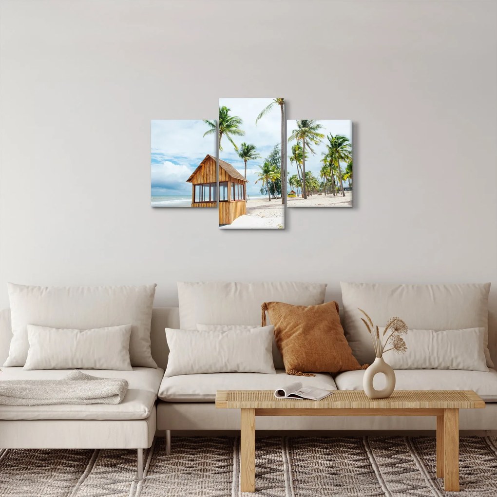 Obraz - Pláž (90x60 cm)