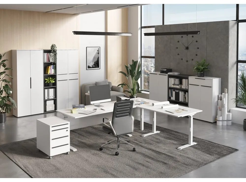 Biela skrinka 81x120 cm Mailand – Germania